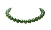 Collar Verde Bandera, joya de plata .925, con jade – Gabriela Sánchez (vista 2)