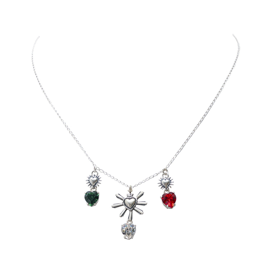 Dije México Resplandor, joya de plata .925, con cristal Swarovski – Gabriela Sánchez (vista 3)