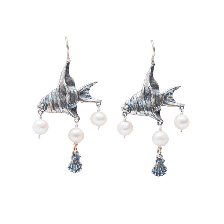 Aretes Hija Perla, joya de plata .925 – Gabriela Sánchez