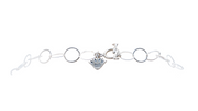 Collar Laguna Rosa, joya de plata .925, con cuarzo y cuarzo rosa – Gabriela Sánchez (vista 5)