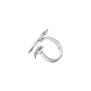 Anillo Pez Mamá y Bebé, joya de plata .925 – Gabriela Sánchez (vista 3)