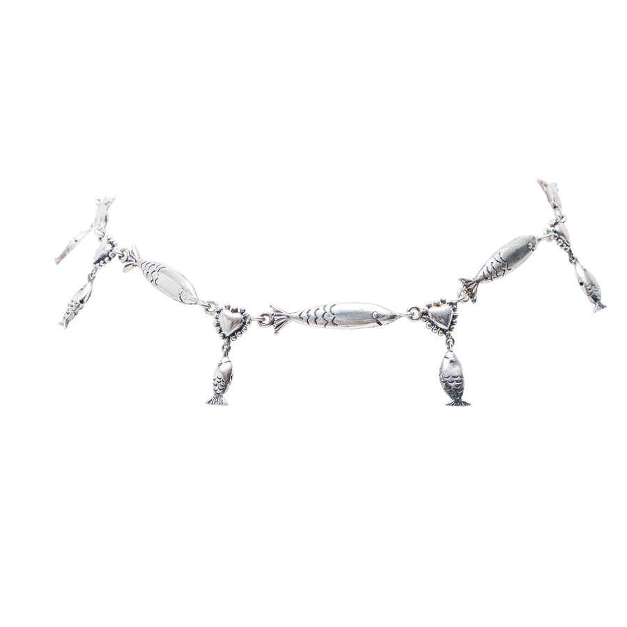 Gargantilla Danza Marina, joya de plata .925 – Gabriela Sánchez