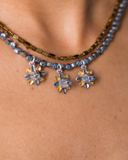 Collar Esplendor de los Dioses, joya de plata .925, con hematita – Gabriela Sánchez (vista 7)