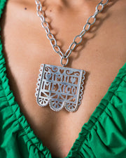 Collar Mi México de Fiesta, joya de plata .925 – Gabriela Sánchez (vista 8)