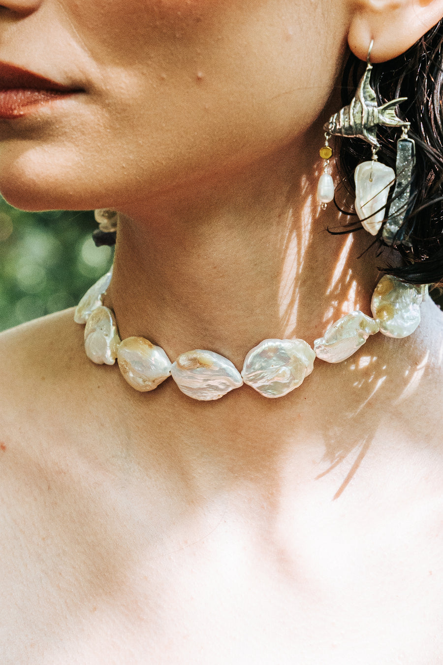 Choker Lago de Perlas, joya de plata .925 – Gabriela Sánchez (vista 2)