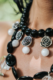 Collar Noche de Gala, joya de plata .925, con ónix – Gabriela Sánchez (vista 3)