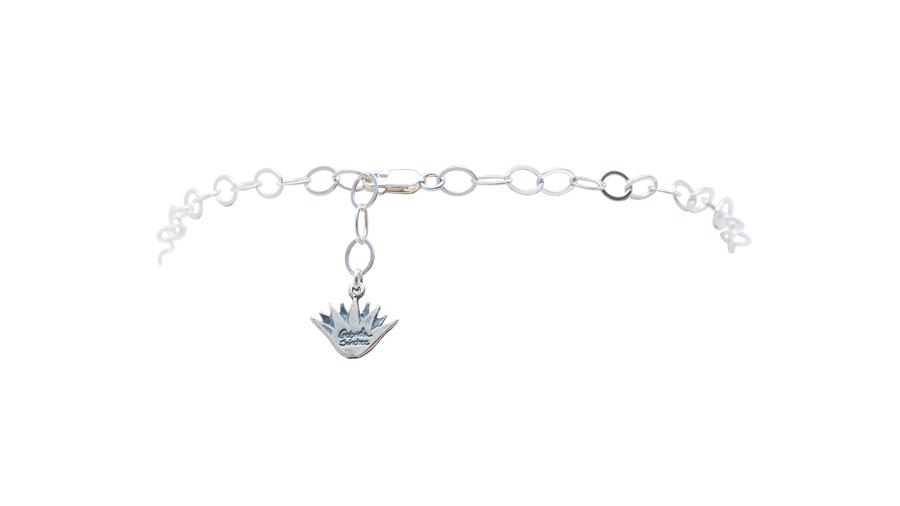 Gargantilla Hijas de la Luna, joya de plata .925, con cristal Swarovski – Gabriela Sánchez (vista 6)