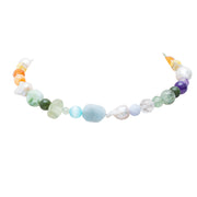 Collar Agua Dulce, joya de plata .925, con amatista y jade – Gabriela Sánchez (vista 3)