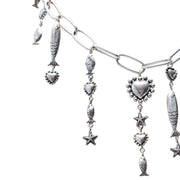Collar Pez Corazón, joya de plata .925 – Gabriela Sánchez (vista 5)