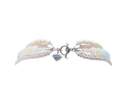 Collar Reflejo Tornasol, joya de plata .925, con perla y cuarzo tornasol – Gabriela Sánchez (vista 6)