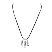 Collar Trío de Peces, joya de plata .925 – Gabriela Sánchez