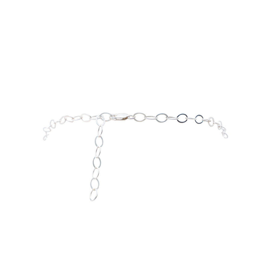 Collar Sirena Corazón, joya de plata .925, con cristal Swarovski – Gabriela Sánchez (vista 5)