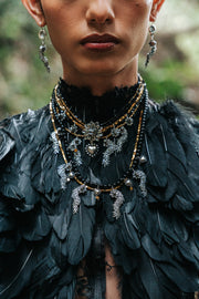 Aretes Guardianes del Agua, joya de plata .925 – Gabriela Sánchez (vista 3)