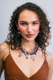 Collar Pez Estrella, joya de plata .925, con amatista – Gabriela Sánchez (vista 5)