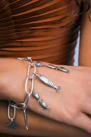 Pulsera Cinturón de Sirena, joya de plata .925 – Gabriela Sánchez (vista 2)