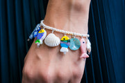Pulsera Fondo del Mar, joya de plata .925, con concha y perla – Gabriela Sánchez (vista 2)
