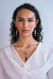Dije Besitos Marinos, joya de plata .925, con cristal de Murano – Gabriela Sánchez (vista 4)