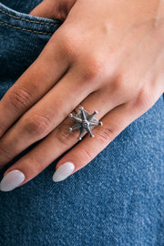 Anillo Mucha Fiesta Chico, joya de plata .925 – Gabriela Sánchez (vista 2)