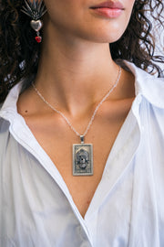 Dije Calacas GS, joya de plata .925 – Gabriela Sánchez (vista 3)