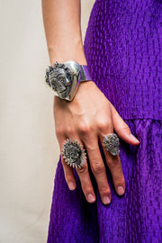 Brazalete Morir Por Tu Amor, joya de plata .925 – Gabriela Sánchez (vista 4)