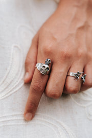 Anillo Tiburcio y Doña Tomasa, joya de plata .925 – Gabriela Sánchez (vista 3)
