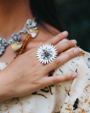 Anillo Serpiente de Luz y Color, joya de plata .925 – Gabriela Sánchez (vista 2)