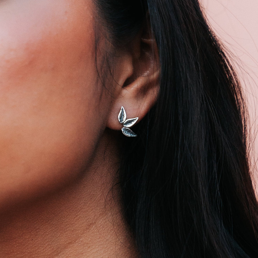 Aretes Sonido del Viento, joya de plata .925 – Gabriela Sánchez (vista 4)