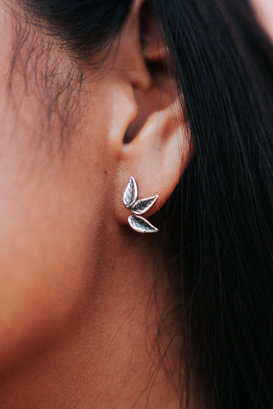 Aretes Sonido del Viento, joya de plata .925 – Gabriela Sánchez (vista 3)