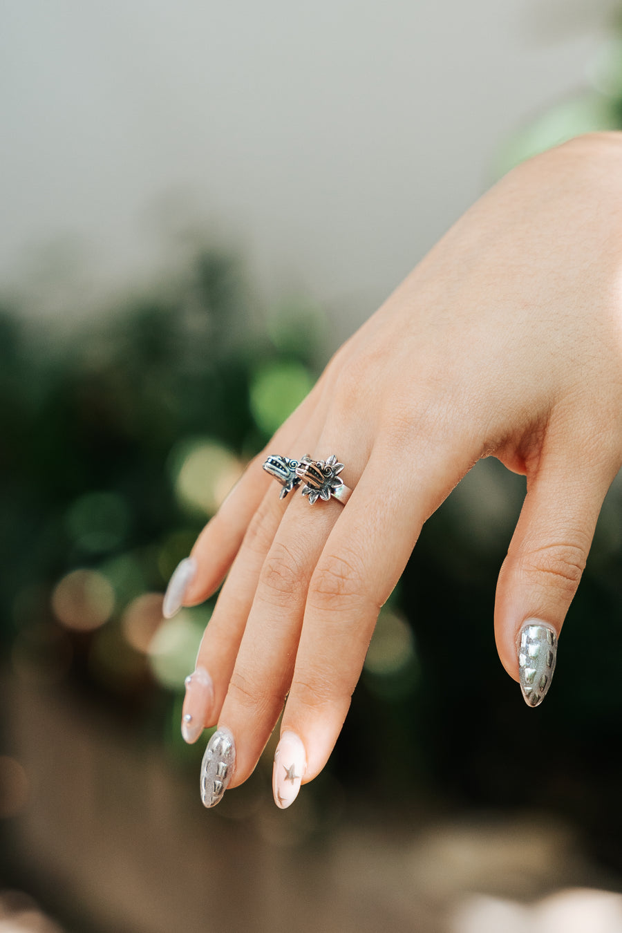 Anillo El Eco de Quetzalcóatl, joya de plata .925 – Gabriela Sánchez (vista 3)