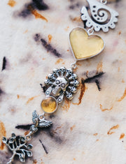 Collar Árbol de la Vida en Ámbar, joya de plata .925 – Gabriela Sánchez (vista 5)