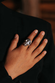 Anillo Aurelio, joya de plata .925 – Gabriela Sánchez (vista 2)