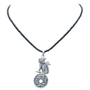 Collar Momento Místico, joya de plata .925, con espinela – Gabriela Sánchez