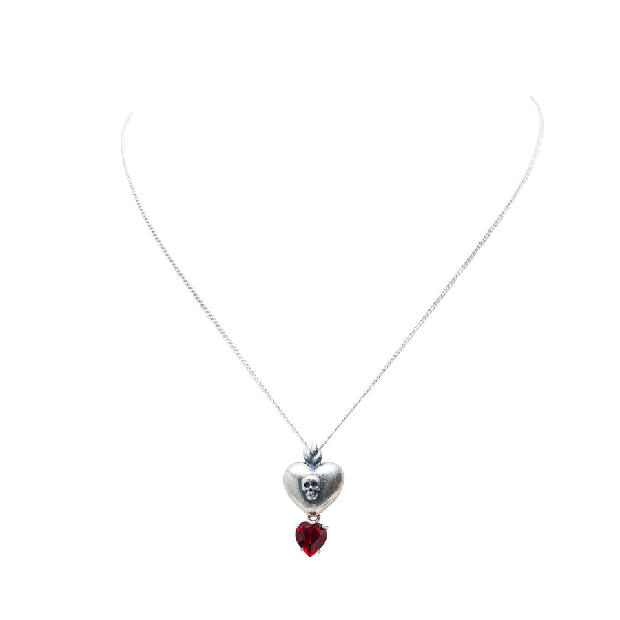 Dije Latido, joya de plata .925, con cristal Swarovski – Gabriela Sánchez (vista 3)