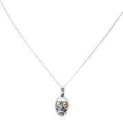 Dije Calaverita de Azúcar con Corazón, joya de plata .925 – Gabriela Sánchez