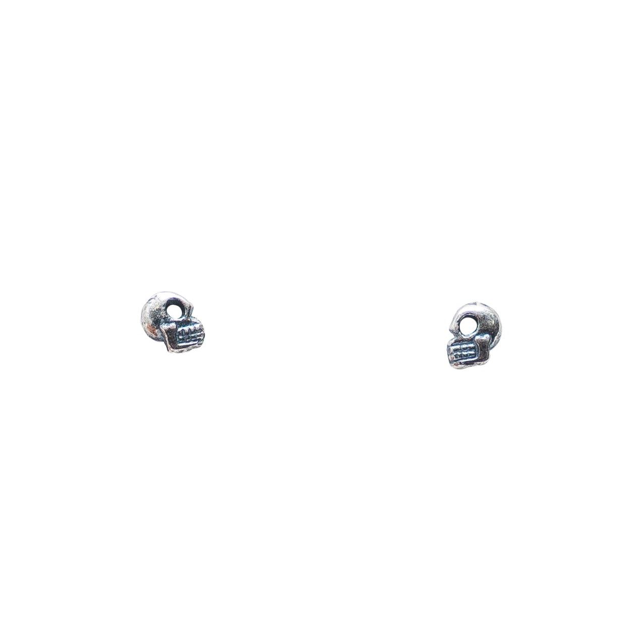 Aretes Perfil Cráneo Mini, joya de plata .925 – Gabriela Sánchez