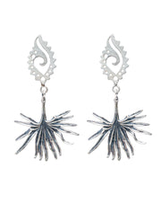 Aretes Raíces, joya de plata .925 – Gabriela Sánchez