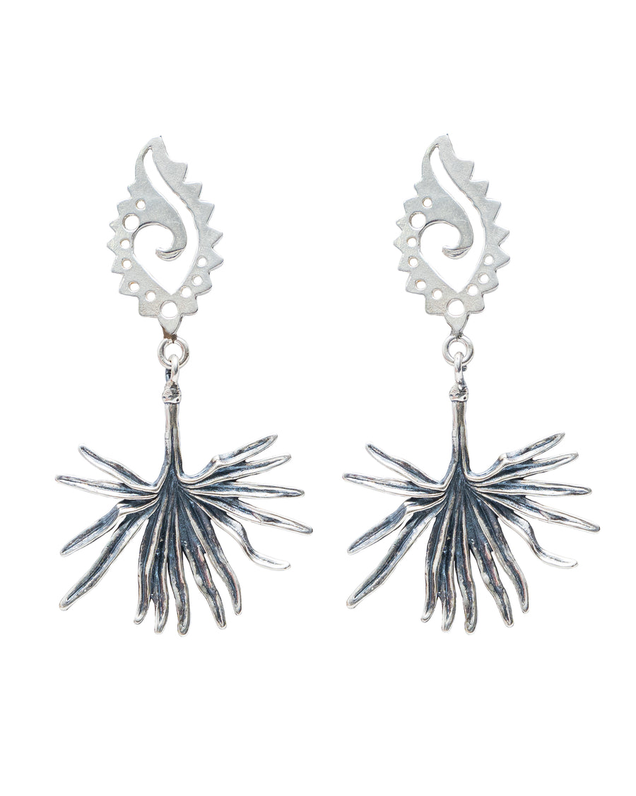 Aretes Raíces, joya de plata .925 – Gabriela Sánchez