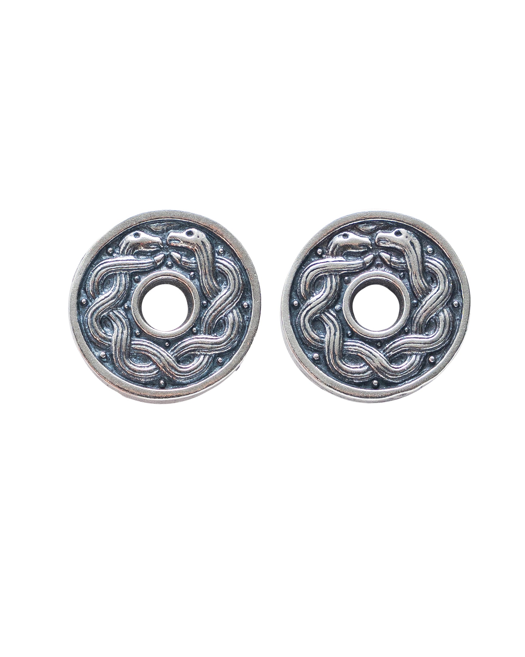 Aretes Pok-ta-Pok, joya de plata .925 – Gabriela Sánchez