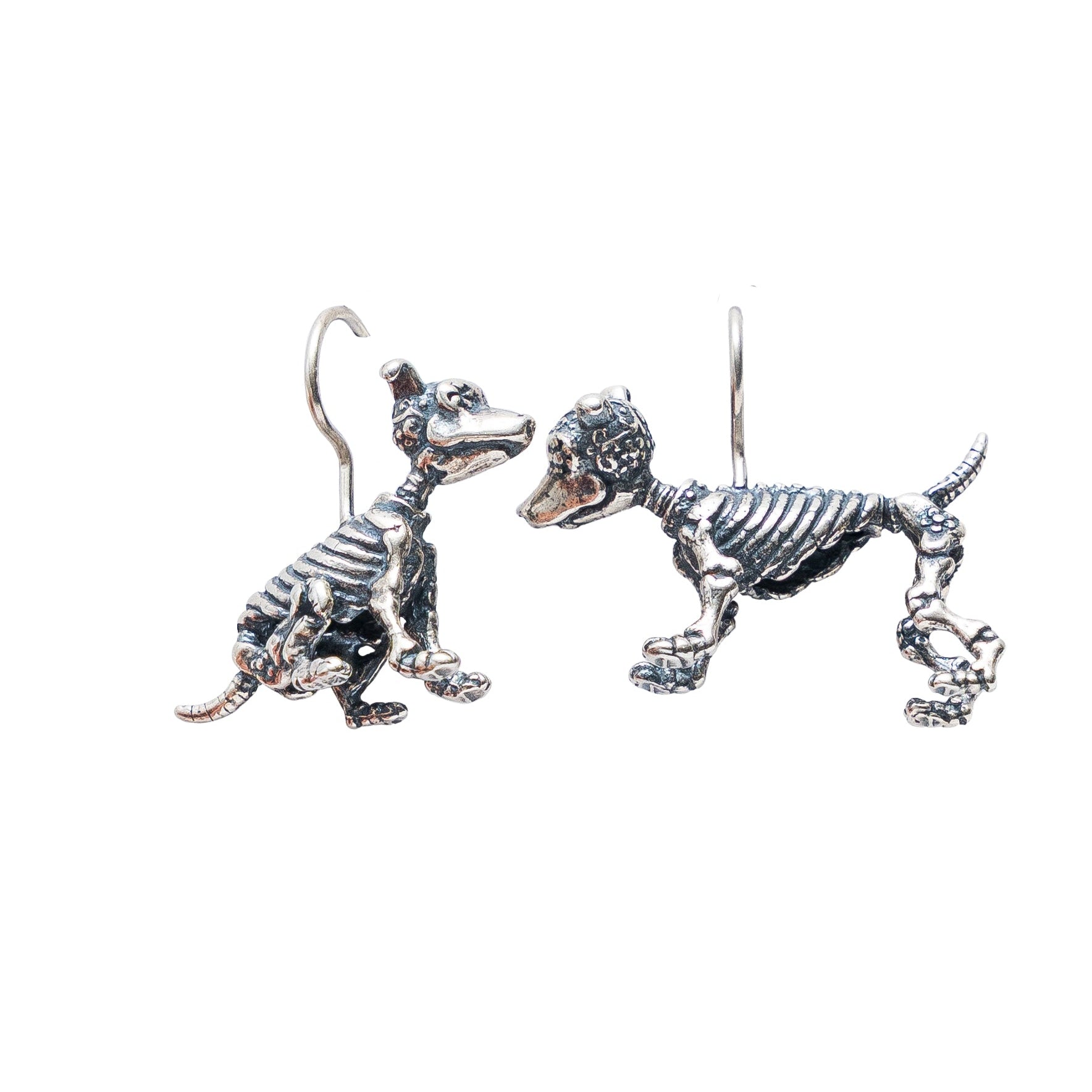 Aretes Xolo de Luz, joya de plata .925 – Gabriela Sánchez
