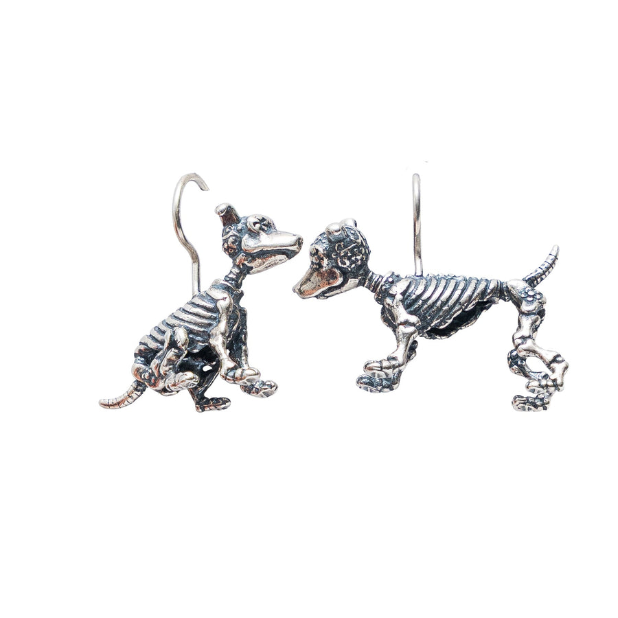 Aretes Xolo de Luz, joya de plata .925 – Gabriela Sánchez