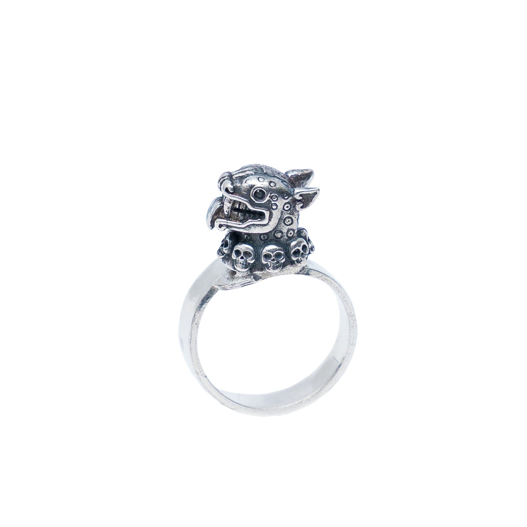 Anillo Balam, joya de plata .925 – Gabriela Sánchez