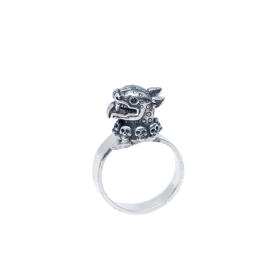 Anillo Balam, joya de plata .925 – Gabriela Sánchez