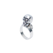 Anillo Calavera de Azúcar, joya de plata .925 – Gabriela Sánchez