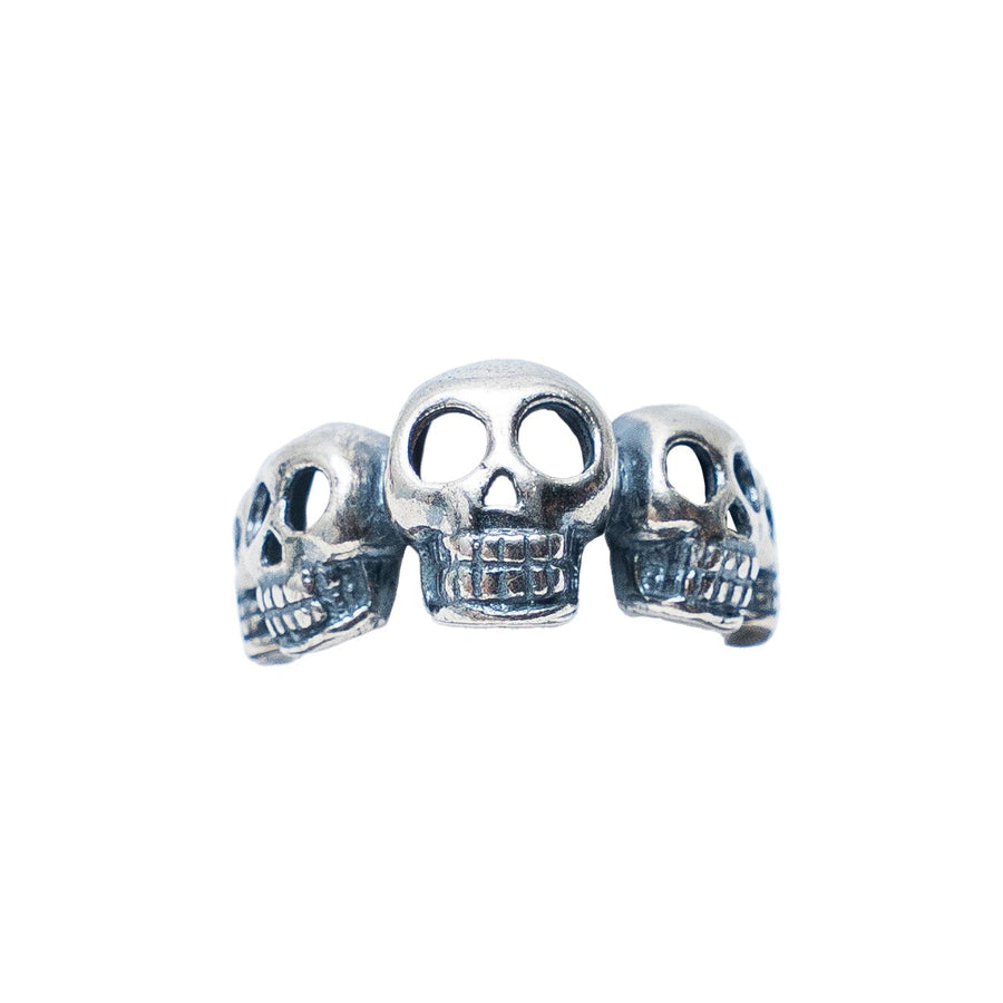 Anillo Cráneos de Luna, joya de plata .925 – Gabriela Sánchez (vista 3)