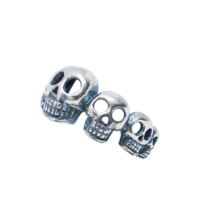 Anillo Cráneos de Luna, joya de plata .925 – Gabriela Sánchez (vista 7)
