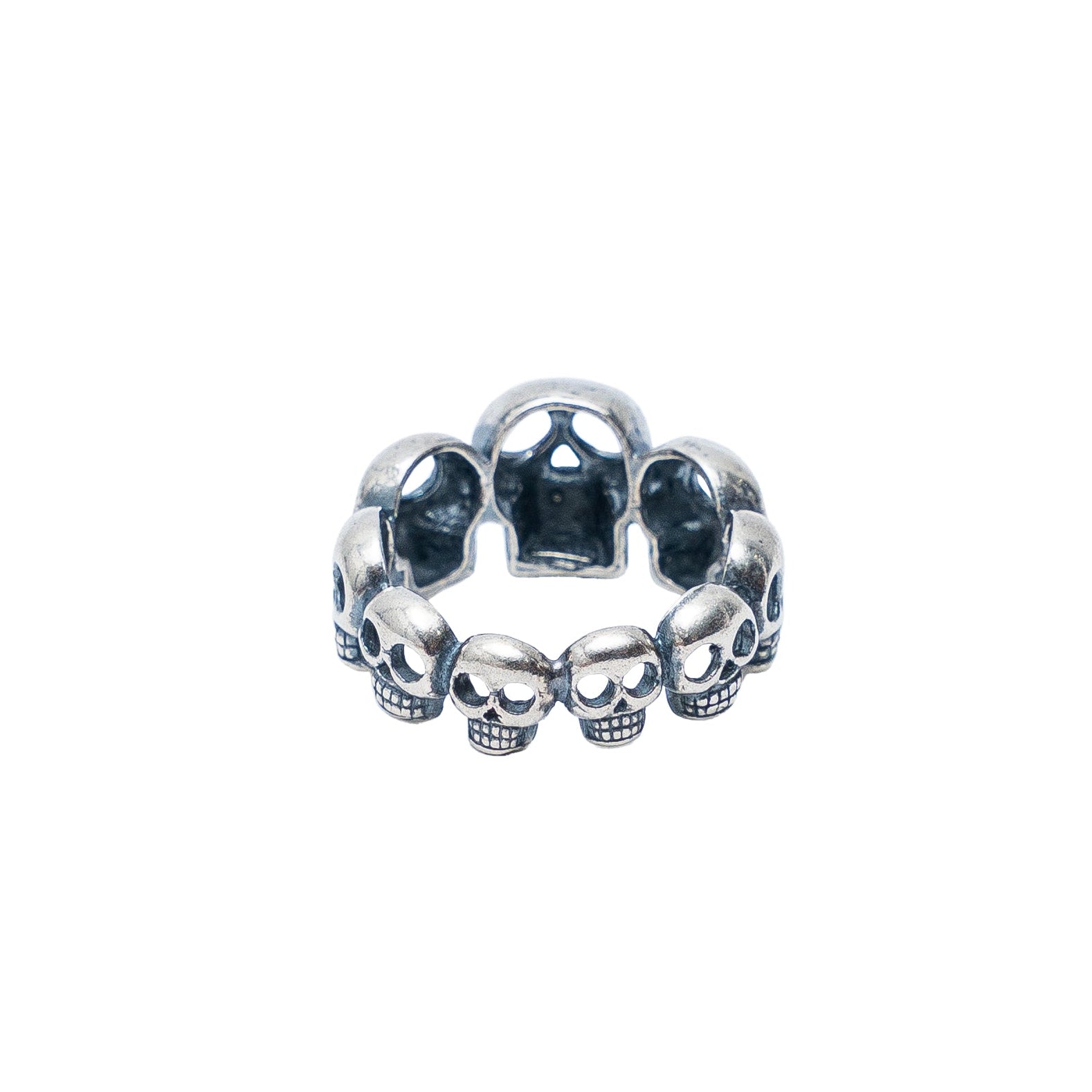 Anillo Cráneos de Luna, joya de plata .925 – Gabriela Sánchez