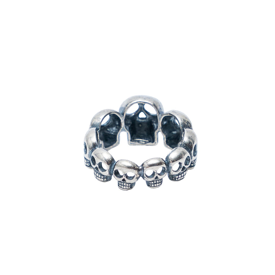 Anillo Cráneos de Luna, joya de plata .925 – Gabriela Sánchez