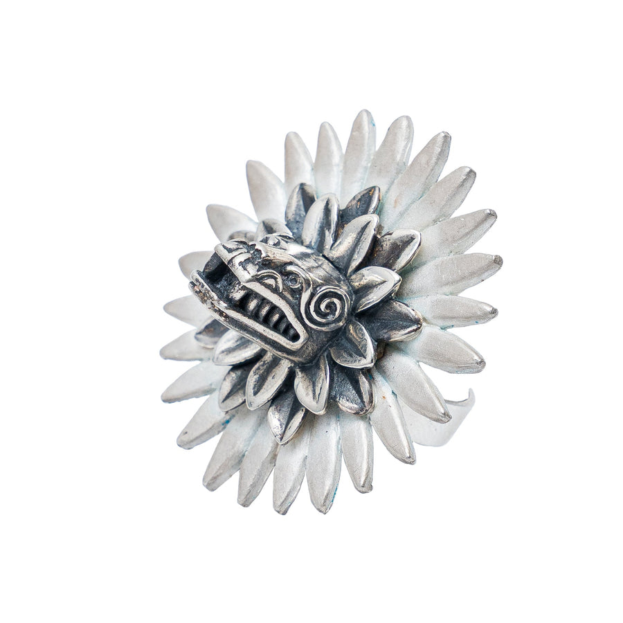 Anillo Serpiente de Luz y Color, joya de plata .925 – Gabriela Sánchez (vista 3)