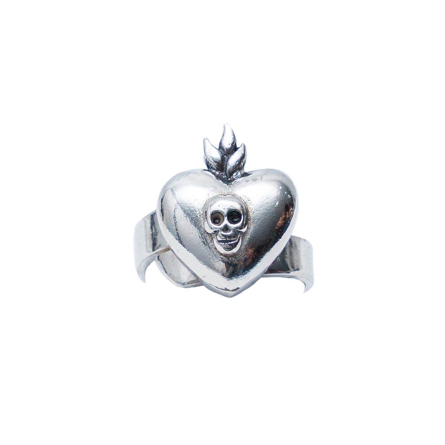 Anillo Corazón Vivo, joya de plata .925 – Gabriela Sánchez