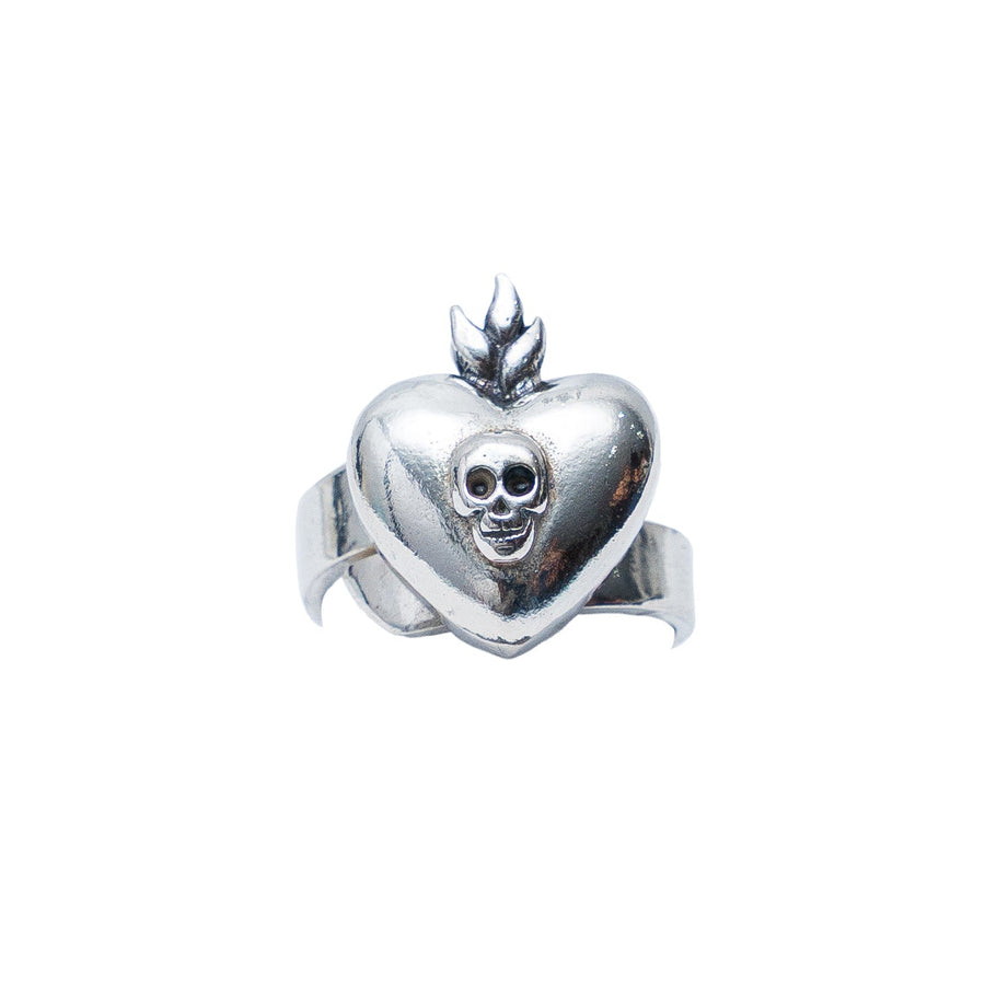 Anillo Corazón Vivo, joya de plata .925 – Gabriela Sánchez